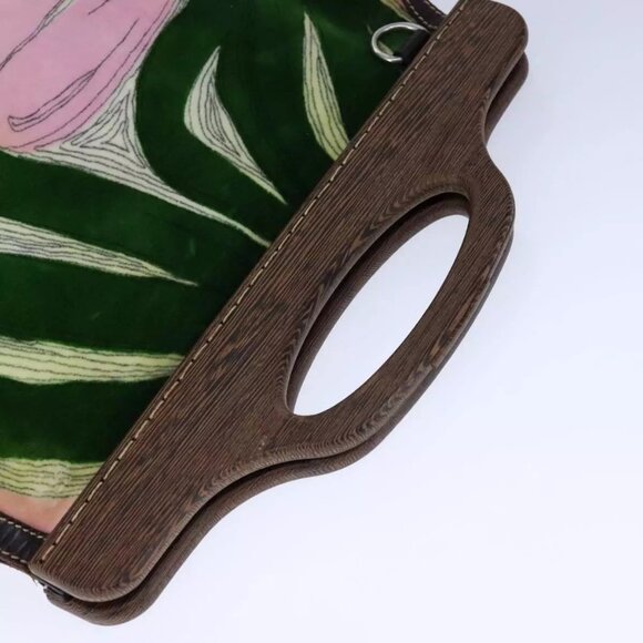 Miu Miu Hand Bag Suede 2way Pink Auth - Picture 8 of 15